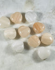 peach aventurine heart from sarah belle