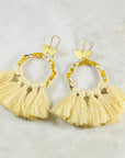 handmade piper statement earrings by sarah belle
