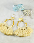 handmade piper statement earrings by sarah belle