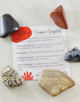 healing crystal energy for root chakra balance