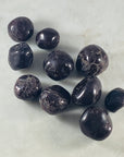 garnet tumbled stone from sarah belle