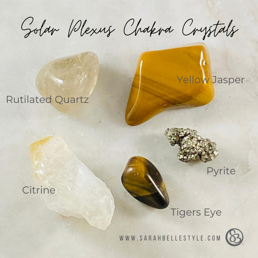 top five crystals for balancing solar plexus chakra