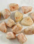 Sunstone Tumbled Stone Healing crystal energy for joy and leadership