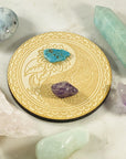 Yin yang crystal grid