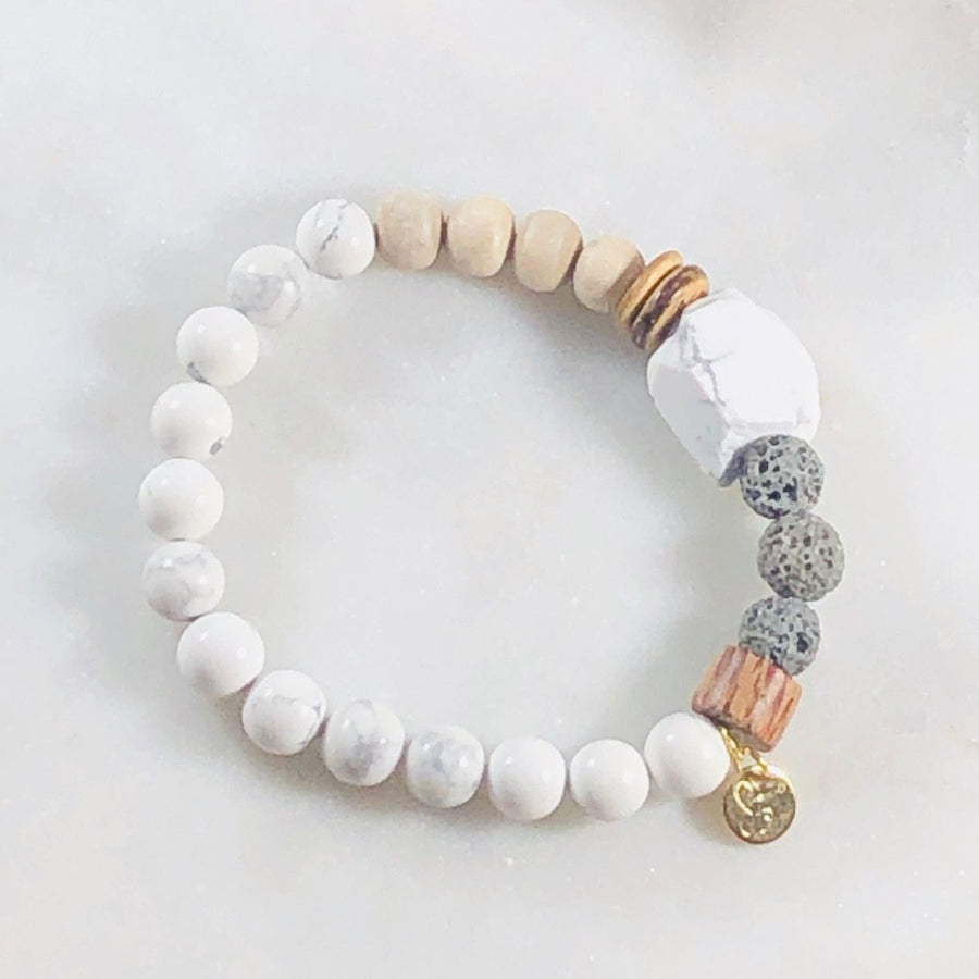 Be Calm Stacking Bracelet for Stress and Protection Energy