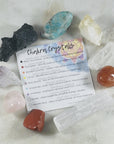 chakra crystal bundle by sarah belle