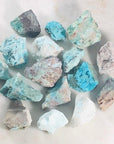 Chryscolla Raw Stones Goddess Crystals for Communication