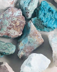 Chryscolla Raw Stones Goddess Crystals for Communication