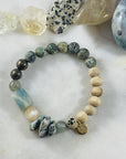 Healing crystal jewelry intuitively designed custom bracelet
