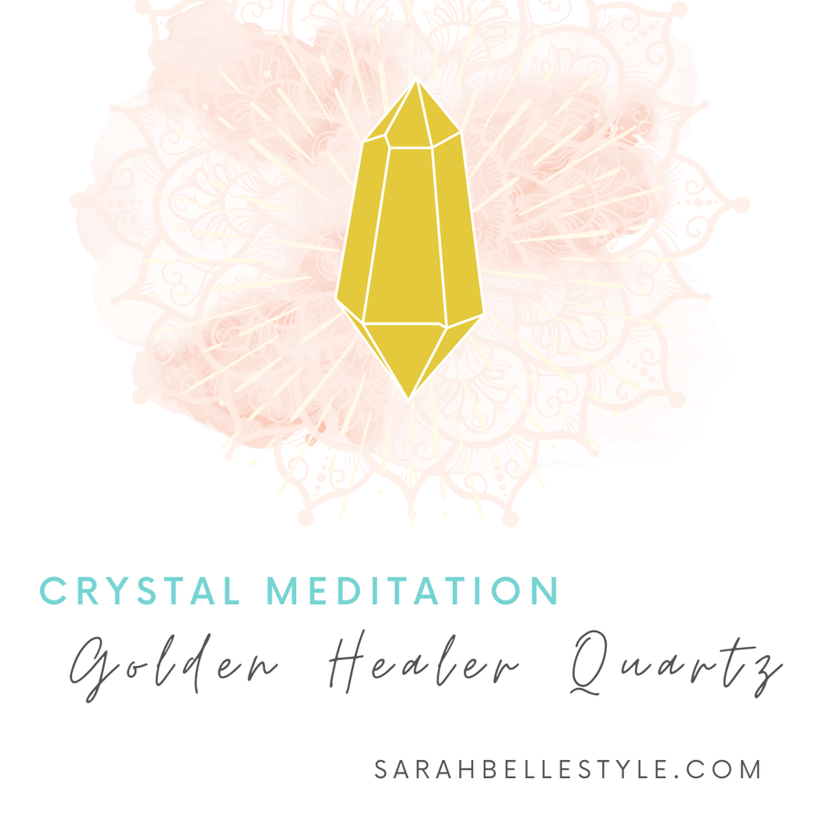golden healer quartz meditation by sarah belle