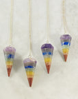 Chakra Pendulum Silver