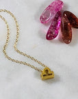 Libra Charm Necklace with Healing Crystal Perfect Gift