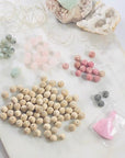 Mala Making Kit - Love Intentionally Created Healing Meditation Jewelry for Opening the Heart
