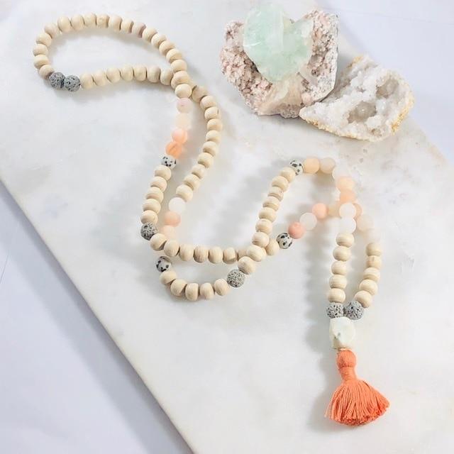 Mala Making Kit - Happy Intentionally Creating Healing Jewelry for Wealth