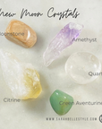 top crystals for new moon work by Sarah Belle