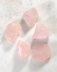 Raw Rose Quartz Healing Crystal for Fertility and Love