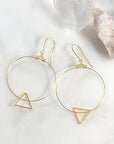 Sacred Geometry Earrings for a Modern, Boho Style