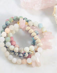 Tranquil Stacking Bracelet (Diffuser) Intuitively Created with Soothing and Calming Crystals