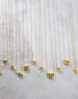 Sagittarius Charm Necklace with Healing Crystal Perfect Gift
