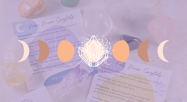 Understanding the Lunar Cycle + Which Crystals to Use