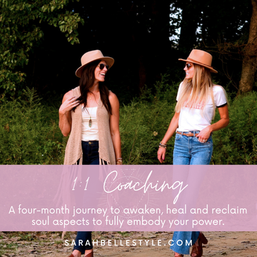 sarah belle 1-1 mentorship and coaching