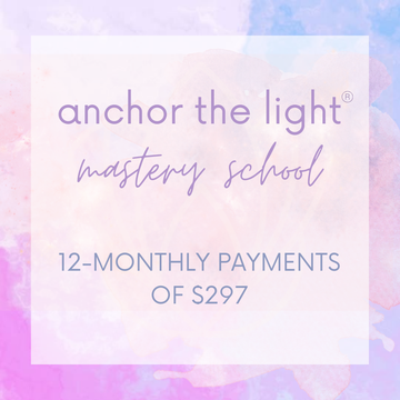 anchor the light mastery school with sarah belle
