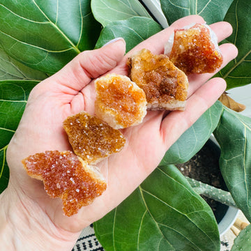 Citrine Druzy