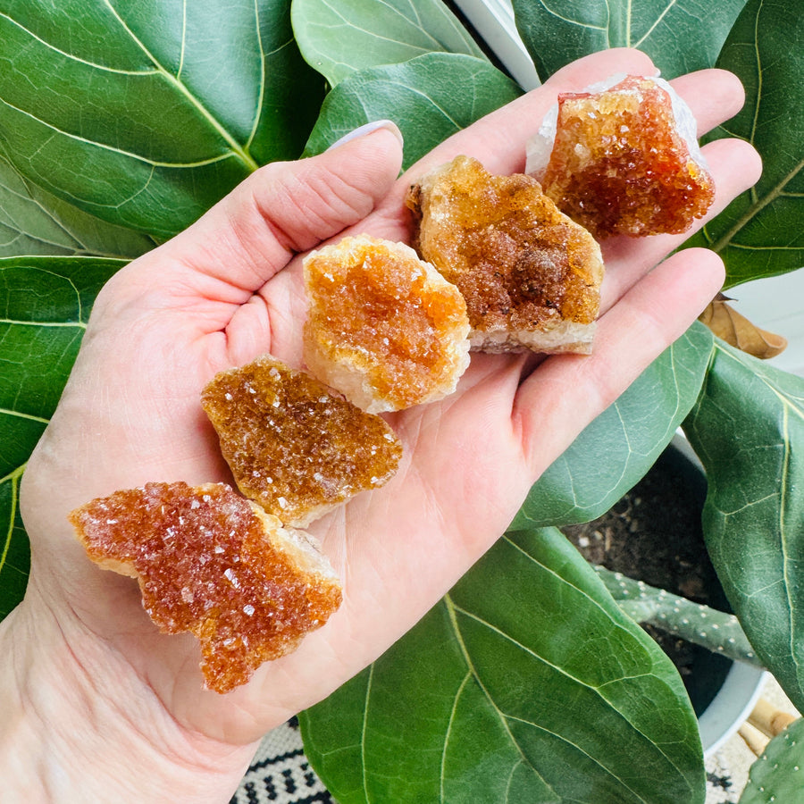 Citrine Druzy