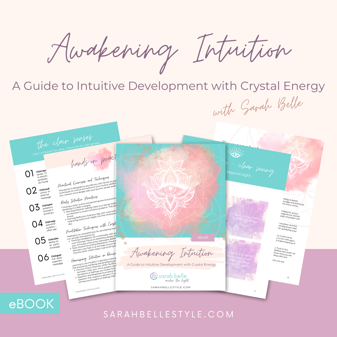 Ebook: Awakening Intuition with Crystals - Sarah Belle