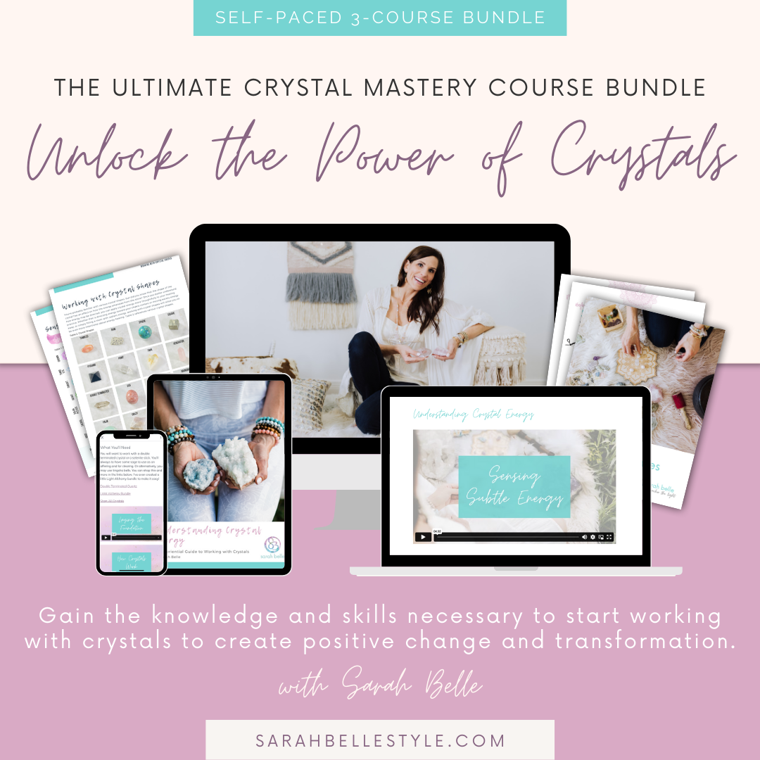 Sarah Belle - Crystal Mastery Course Bundle
