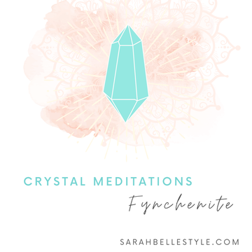 Sarah Belle offers a guided meditation for the crystal Fynchenite to help promote understanding of it's properties.