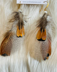 One-of-a-Kind Feather Earrings 2