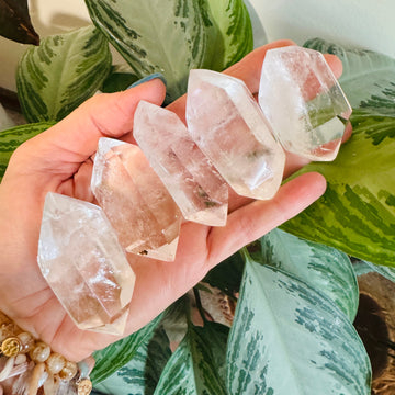 sarah belle double terminated quartz crystal