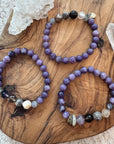 Sarah Belle Anchored Expansion Crystal Energy Stacking Bracelet