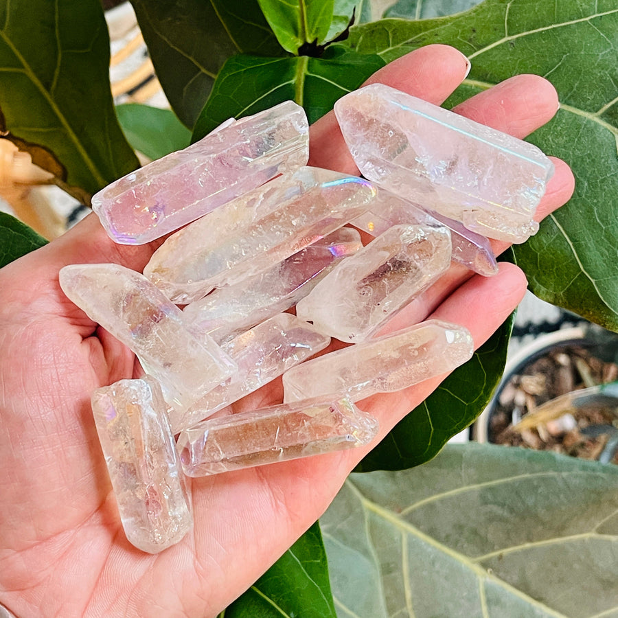 angel aura quartz points from sarah belle