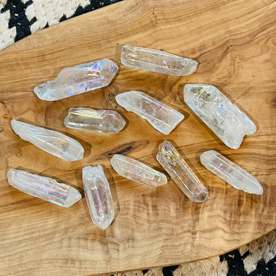 angel aura quartz points from sarah belle