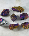 Chalcopyrite Raw Large Tumble