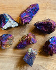 sarah belle chalcopyrite raw tumble