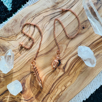Sarah Belle Rose Gold Pendulum