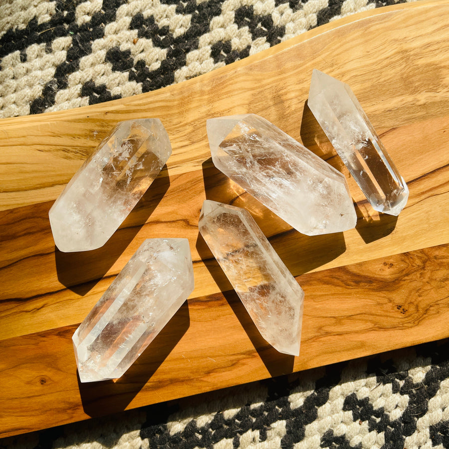 double terminated quartz crystal for crystal energy healing from sarah belle