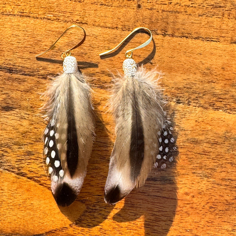 Handmade Feather Earrings 24
