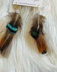 One-of-a-Kind Feather Earrings