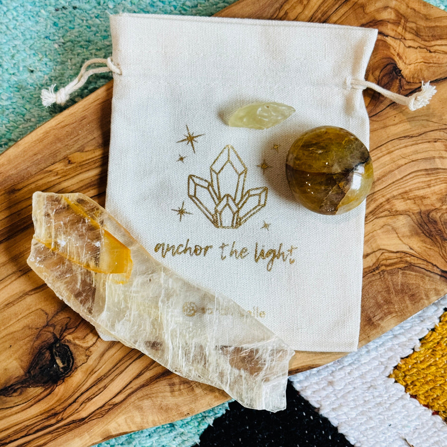 Sarah Belle - Radiance Ritual Crystals with Golden Ray