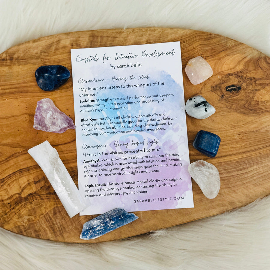sarah belle intuitive development crystal bundle