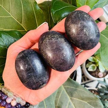 iolite palm stone from sarah belle