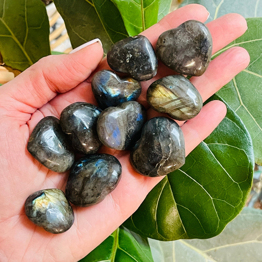 labradorite heart from sarah belle