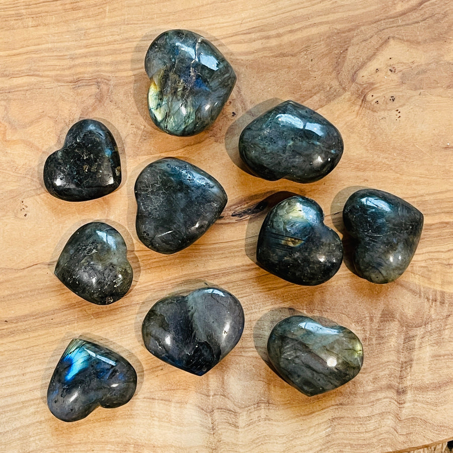 labradorite heart from sarah belle