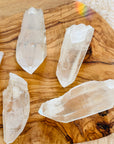 Sarah Belle Lemurian Quartz Crystal Point from Minas Gerais Brazil
