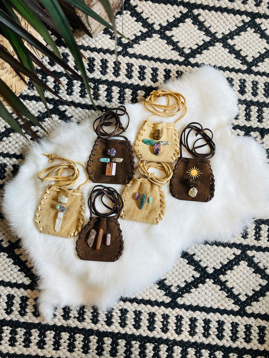 sarah belle handmade medicine bag