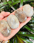belmorite sunstone moonstone palm stone from sarah belle